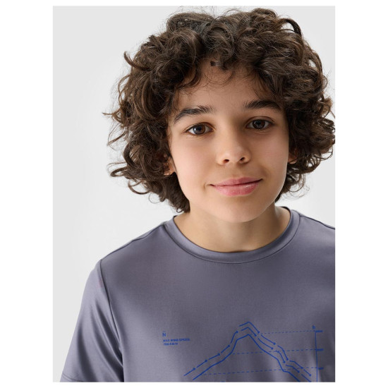 4F Παιδική κοντομάνικη μπλούζα Functional